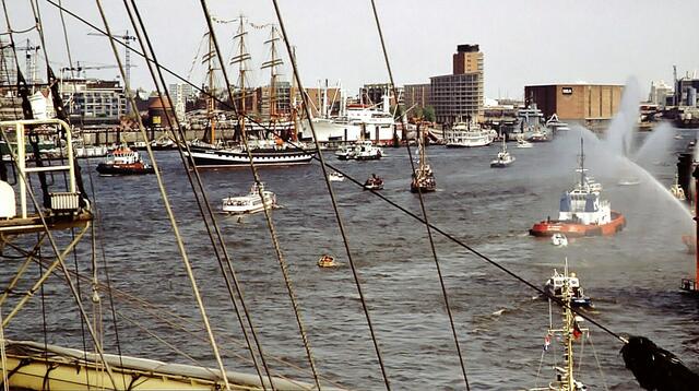 Begrüßung in Hamburg 