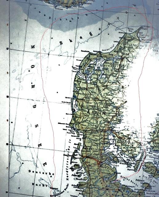 von der Ostsee, Skagerak in die Nordsee 