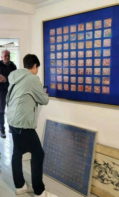 Atelier in der Villa Artis (Bilder verfremdet) | Foto: Hermann Falkenbach