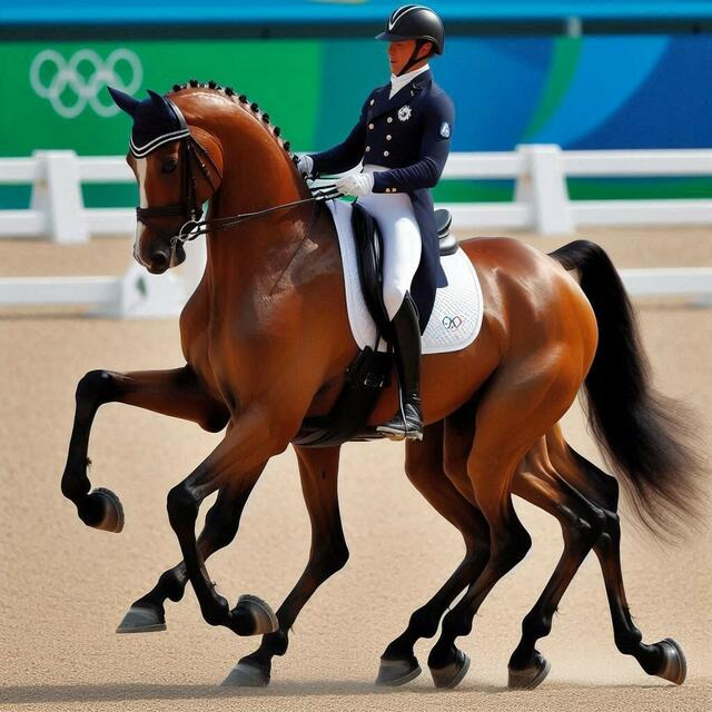 Sleipnir bei Olympia | Foto: Idee: Firla - Umsetzung: Designer-GPT-Bing