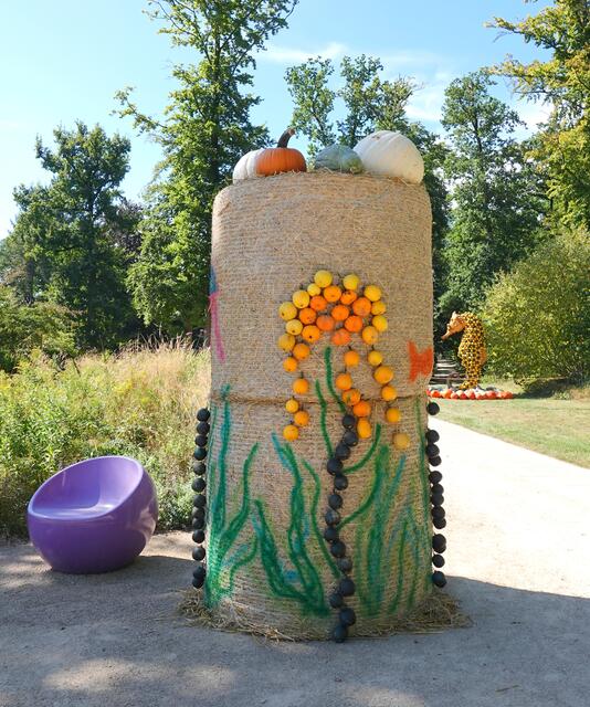 Entlang des Hauptweges.