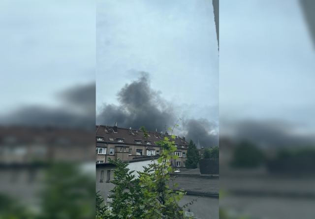 Der Brand aus Hamborn aus gesehen | Foto: Egemen Semih Köse