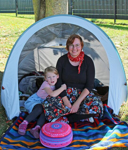 Für Pfarrerin Kristin Busch-Zimmermann ein gelungener  Familientag  | Foto: © Jürgen Thoms 