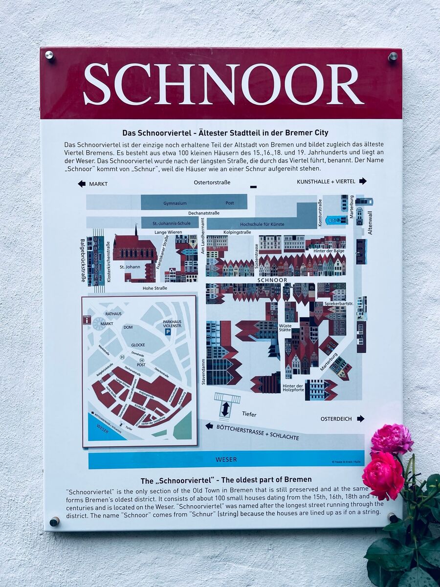 Das SCHNOOR-VIERTEL - ältester Teil von Bremen City | Foto: Mülheimer Kunstverein KKRR