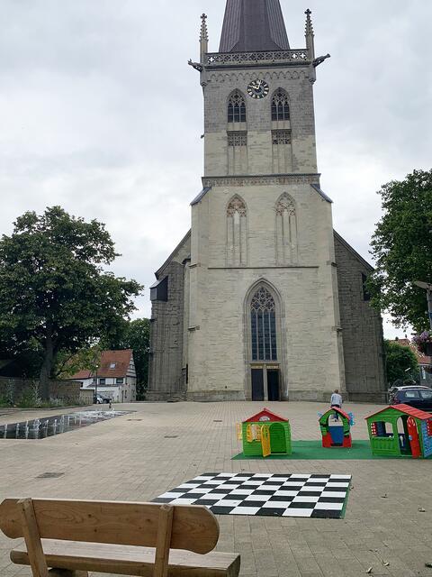 Bunt gemixt aus Besuchen des 3.  Quartals 2024  in der Innenstadt von Unna - Stadtkirche Unna | Foto: © Jürgen Thoms 