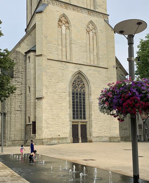 Bunt gemixt aus Besuchen des 3.  Quartals 2024  in der Innenstadt von Unna - Stadtkirche Unna  | Foto: © Jürgen Thoms 