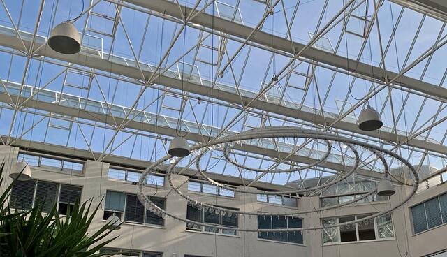 Bunt gemixt aus Besuchen des 3.  Quartals 2024  in der Innenstadt von Unna - Bürgerhalle des Rathauses  | Foto: © Jürgen Thoms 