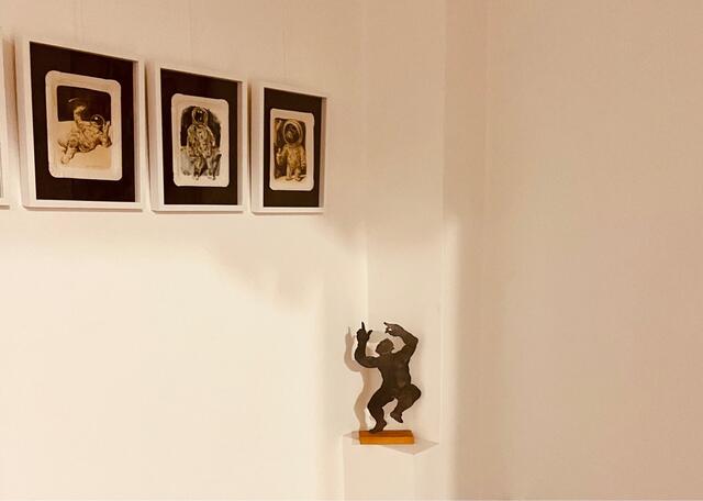 Spannende Begegnungen - hier mit Jörg Mazur - erwarten die Kunstengagierten in der RuhrGallery / Villa Artis, Ruhrstraße 3 / Ecke Delle | Foto: Mülheimer Kunstverein KKRR / VG-Bild-Kunst, Bonn