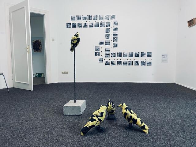 Spannende Begegnungen - hier mit Wolfgang Kleinöder - erwarten die Kunstengagierten in der RuhrGallery / Villa Artis, Ruhrstraße 3 / Ecke Delle | Foto: Mülheimer Kunstverein KKRR / VG-Bild-Kunst, Bonn