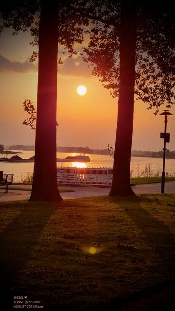 tschüüüüssss´ vom Rhein in Wesel :-)
August 2024@ana´