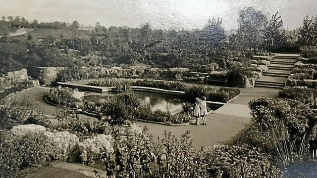 Der alte Auslauf im Nordpark 