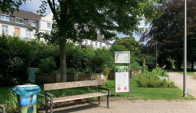 Da stand der Baum noch