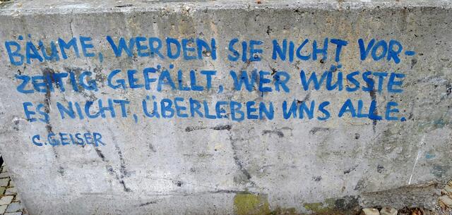 Einkluger Spruch, der nichts nutzt, leider!