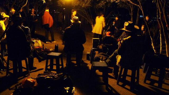 Musikanten auf der Insel 