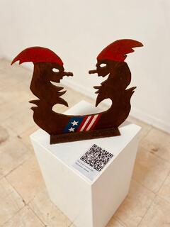 Skulptur des Ruhrpreisträgers 2009 Heiner Schmitz aus der Ständigen Sammlung im MMKM Museum Moderne Kunst Mülheim | Foto: MMKM - Museum Moderne Kunst Mülheim
