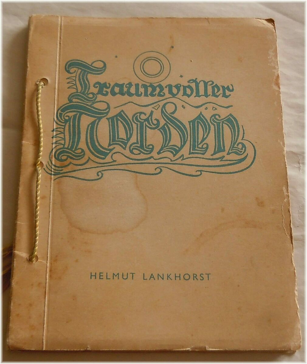Buchdeckel "Traumvoller Norden" gestaltet von Helmut Lankhorst | Foto: Archiv Mülheimer Kunstverein KKRR