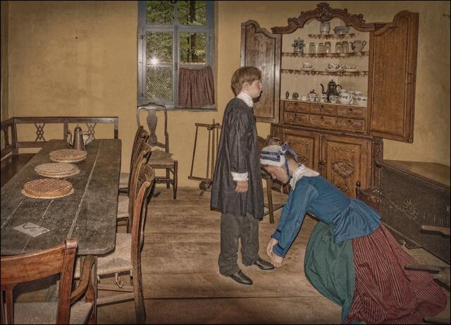 "Heute trägst du den Sonntag!"