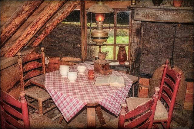 Raum ist in der kleinsten Hütte...