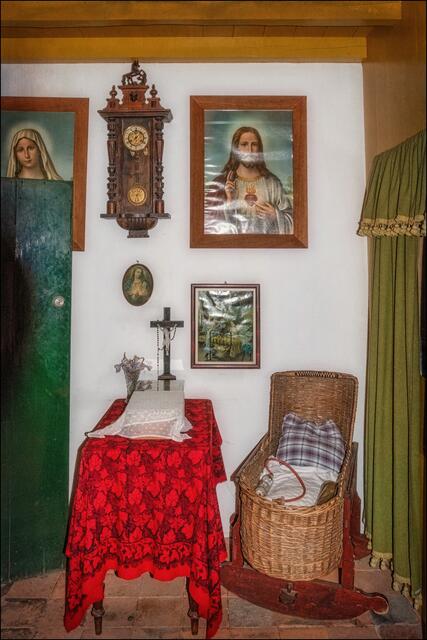 Aufgebahrt in der guten Stube...