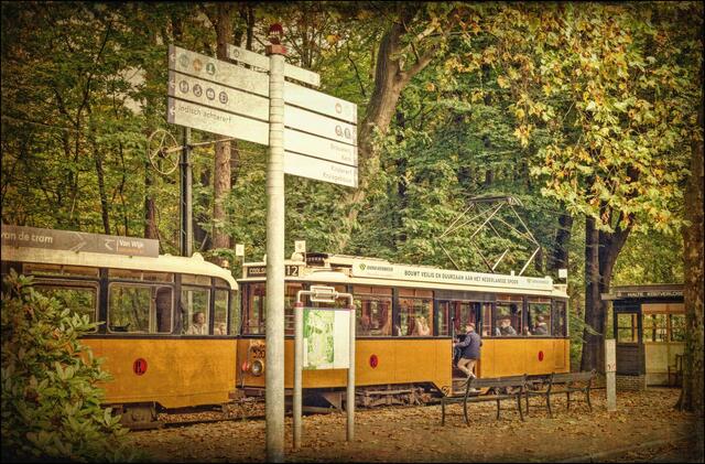 Die Tram. (Straßenbahn)