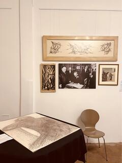 Ausstellung ohne Pomp und Schnörkel - eine Bilanz aus 6 Jahrzehnten Ruhrpreis "Bildende Kunst" in der Villa Artis | Foto: Hermann Falkenbach