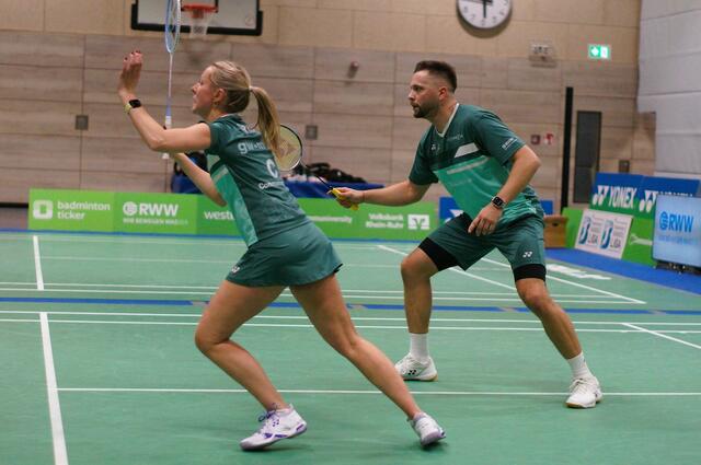 Erfolgreiches Mixed: Lea-Lyn Stremlau und Vasily Kuznetsov | Foto: Grün-Weiß Mülheim