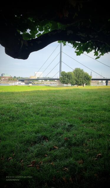 im Juli in Düsseldorf....