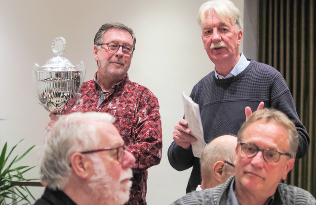 Bekanntgabe bester Probenbesuch Stimmgruppe: 1. Bass