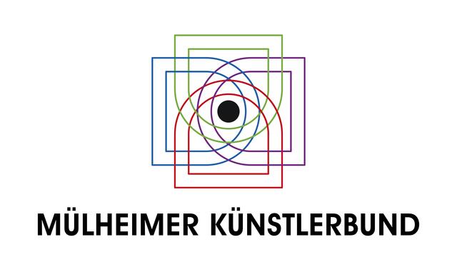 Logo des Mülheimer Künstler*innenbundes  Sitz Ruhrstraße 3 / Ecke Delle | Foto: Designer Klaus Wiesel