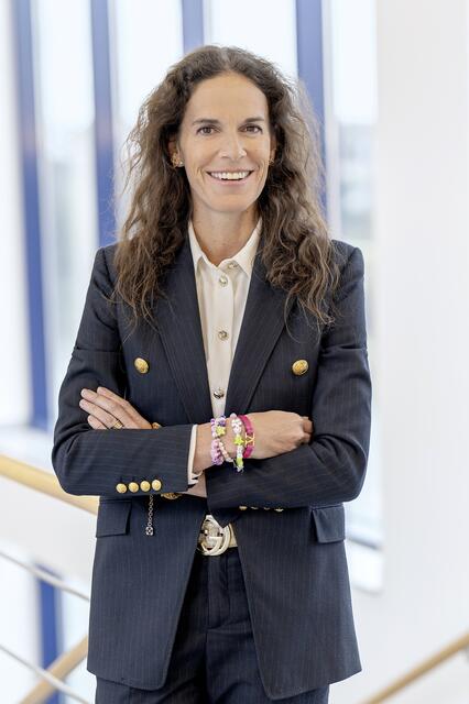 Giordana Sperling-Doppstadt verstärkt den Duisport-Vorstand.
Foto: Frauke Schumann / duisport
