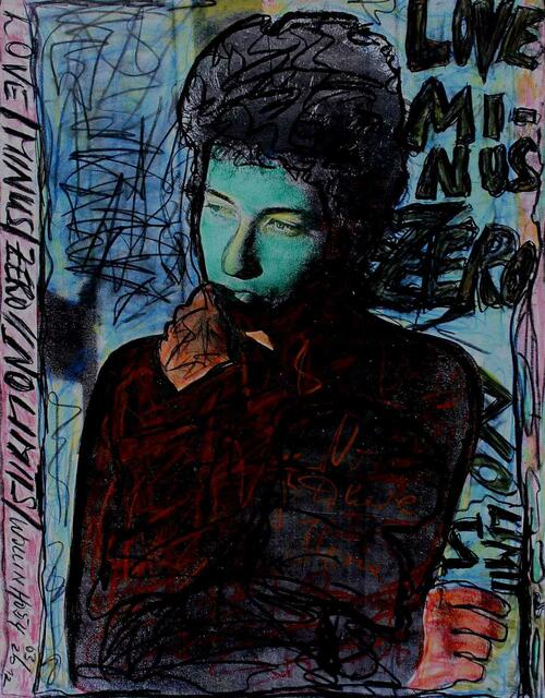 Mixed Media Tetrachon "BOB DYLAN" / Part 3
Wollinho54 (aka Bronco54 / aka Wichita Lineman later on) | Foto: Fotoarchiv Merkel und Merkel, Bronco54