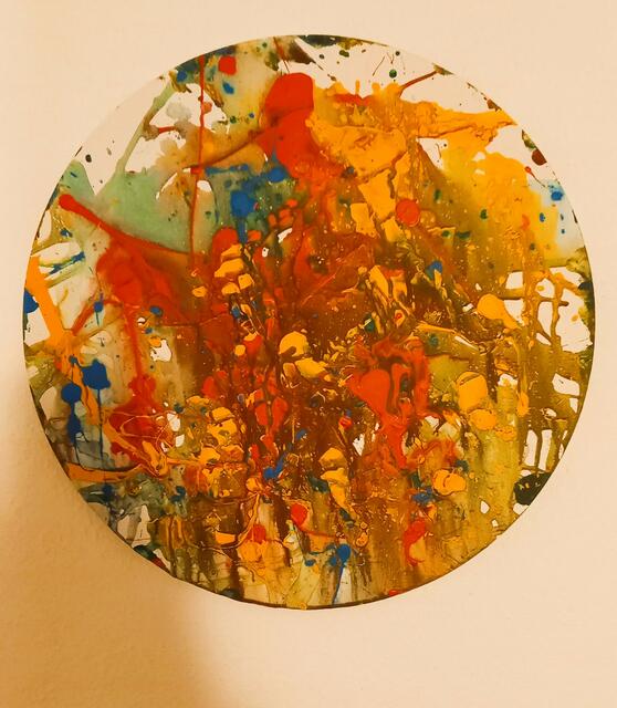 Tondo von Bronco54 aus der Psychodelic - Serie
Radius 60 cm
Merkel Collection ...non available | Foto: Fotorechte by Bronco54 und Fotoarchiv