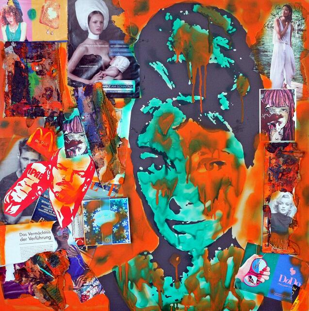 Kathrin in green and orange
Mixed Media and Collage
Bronco54
Slg Irena Maria Merkel | Foto: Fotorechte by Irena Maria Merkel and Bronco54 und Fotoarchiv