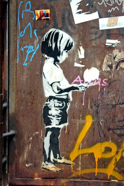 "Barca Girl", 2014
arranged, photographed and finished by
Bronco54 in Barca
 | Foto: Fotorechte by unknown Brother in ARTE, by Bronco54 und Fotoarchiv