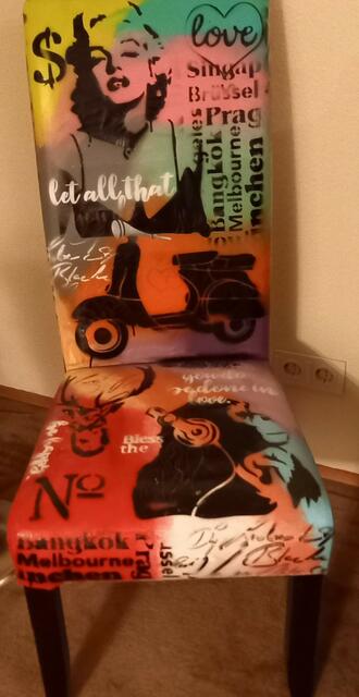 URBAN ART CHAIR by Art and Style Landau
Merkel Collection 2024 erworben | Foto: Art and Style