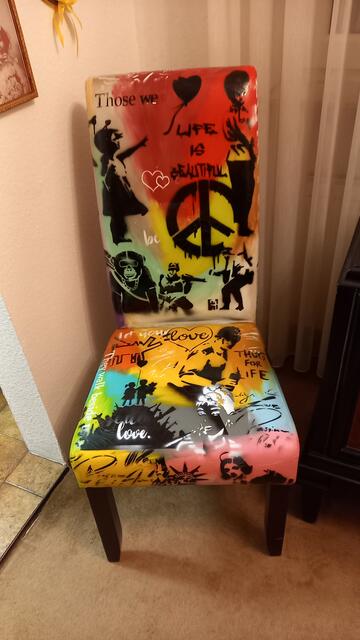 StreetARTchair by ART AND STYLE LANDAU,
Slg Bronco54 | Foto: Fotorechte by Bronco54 und Fotoarchiv und ART and STYLE