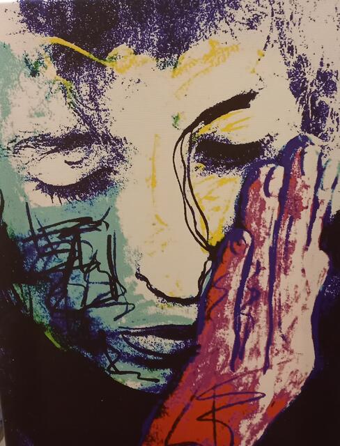 aus der Dylan-Serie by Bronco54 aka Horse with no Name
Dylan Mixed Media Works geschehen immer mal wieder, da der Autor sich seit 1968 mit dem Mountain (James Taylor) BOB DYLAN beschäftigte und nach wie vor beschäftigt...Neue Prints 120x100 cm, die noch überarbeitet werden müssen, sind in der Produktion...
Kunsthistorikerin Maria Walasiewicz | Foto: Fotorechte by Bronco54 und Fotoarchiv