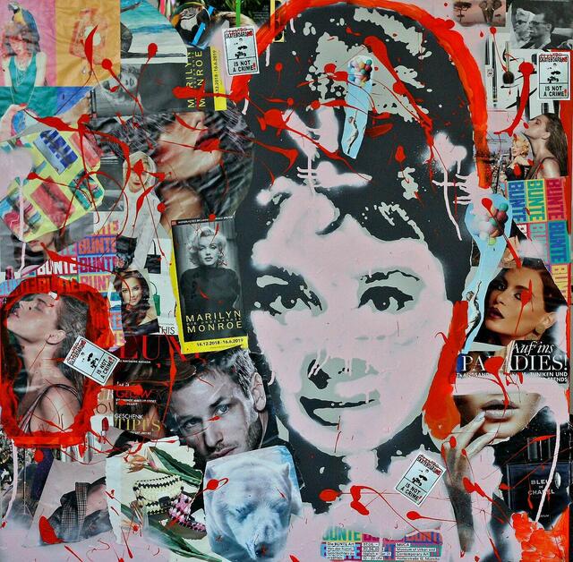 Kathrin
Bronco54
Collage and Mixed Media and Spray and Acrylic | Foto: Merkel Collection