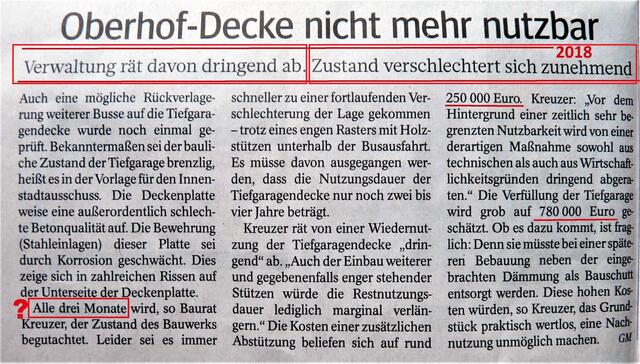 Kaputte Garage Gladbeck