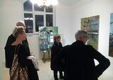 "Passage" Ausstellung der Mülheimer Künstlerin Cornelia Treinen-Wissel.  Ihre Malerei zeigt u.a. Ateliers von Mülheimer Künstlerinnen und Künstlern | Foto: Mülheimer Kunstverein und Kunstförderverein KKRR