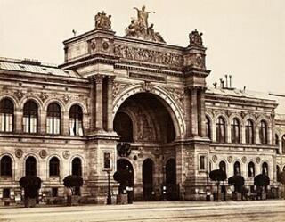 Palais de l'Industrie in Paris,  hier fand der erste SALON DE REFUSÈS statt | Foto: Édouard_Baldus / Archiv Mülheimer Kunstverein KKRR