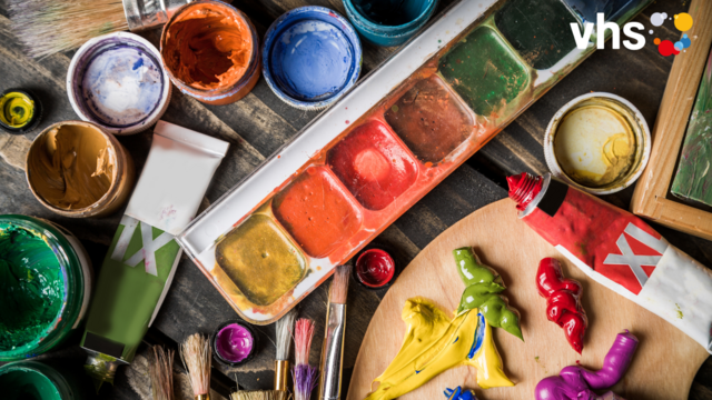 Lust auf Farbe? Malen am Abend an der vhs in Wesel. | Foto: vhs Wesel-Hamminkeln-Schermbeck