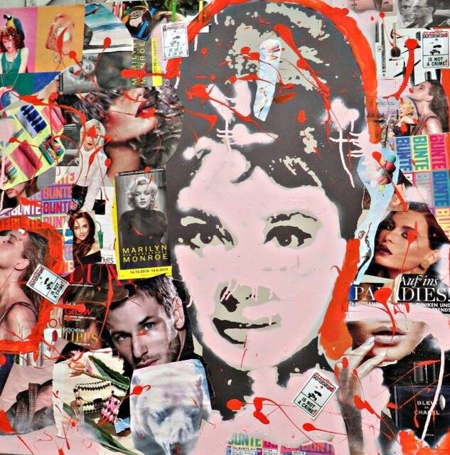 Kathrin ( Für Yoko Ono/Fluxus)
by Bronco54 aka Horse with no Name
90x90 Mixed Media
Sammlung Irena Merkel | Foto: Fotoarchiv Merkel und Merkel, Bronco54