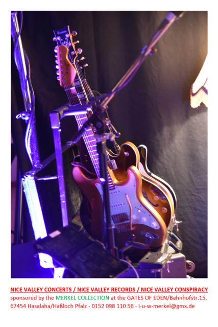 Nice Valley Concerts/Records/Conspiracy
Created by Irena Maria and Wolfgang Merkel
Concerts at ROXY Kino/Cinema 
22.3.25 Adam Rafferty NY and Vienna,
10.4. John Blek and Band (Cork/Ireland) | Foto: Nice Valley Concerts, Records and Conspiracy,Bronco54,Merkel Collection...