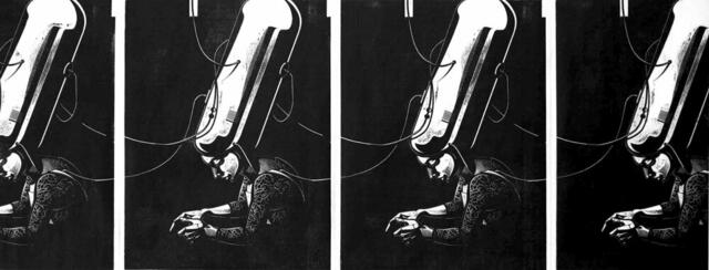 "Arbeit"
Franca Bartholomäi
Woodcut, Pentachon
Slg Merkel und Merkel | Foto: Bartholomäi, Merkel