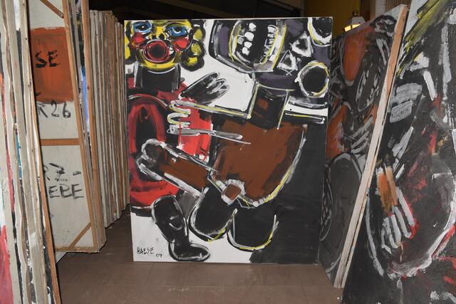 Erregung/Acryl/200x160
Peter Haese
Slg Lendle und Ritter | Foto: Lendle und Ritter, FotoArchiv Merkel