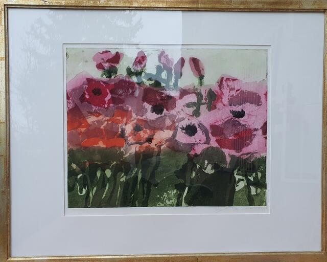 Klaus Fußmann, Rosen, Ätzradierung, Marktwert 2000 bis 4000 Euro
Slg Merkel | Foto: Fußmann, Merkel Collection