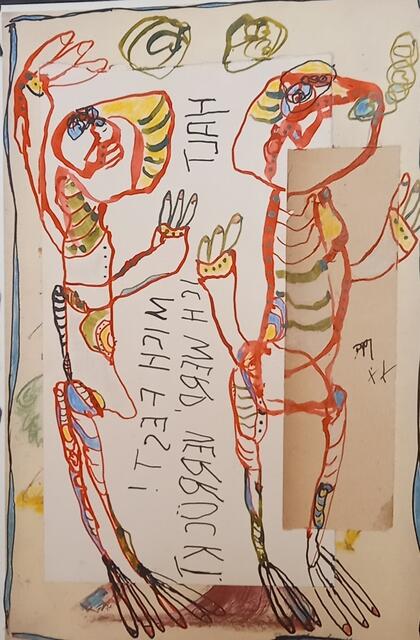 Padubrin-Thomys, Zeichnung,Slg Merkel | Foto: Slg Merkel, Padubrin-Thomys