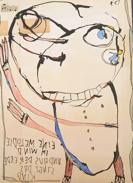 Padubrin-Thomys, Leipzig, Zeichnung,Slg Merkel