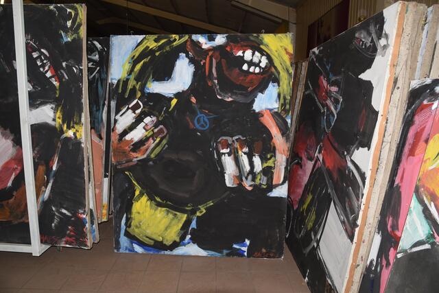 weiterer erotischer Haese aus dem Nachlas
200x160 cm
Slg Lendle, Slg Ritter